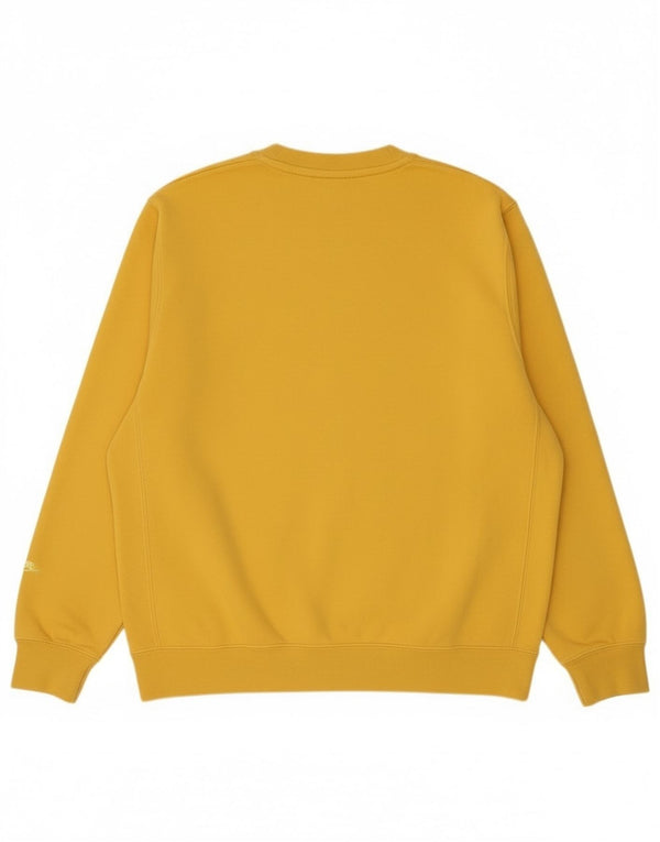 Nike Mens Sweatshirt Jumper Petit Jaune Coton