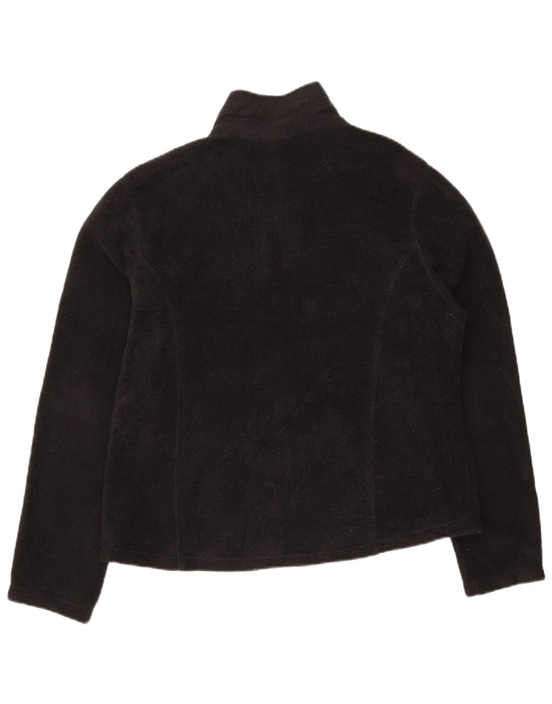 L.L.BEAN Veste Polaire Femme UK 16 Large Noir Polyester