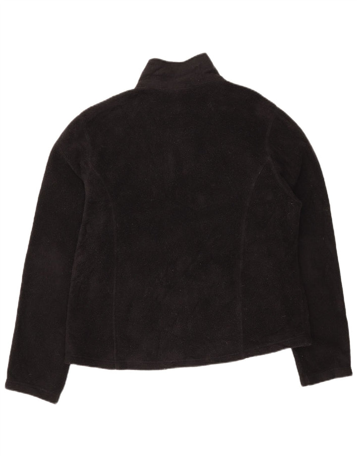 L.L.BEAN Veste Polaire Femme UK 16 Large Noir Polyester