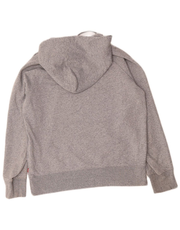 Levi's Graphic Hoodie Jumper XS Homme Gris Moucheté Coton