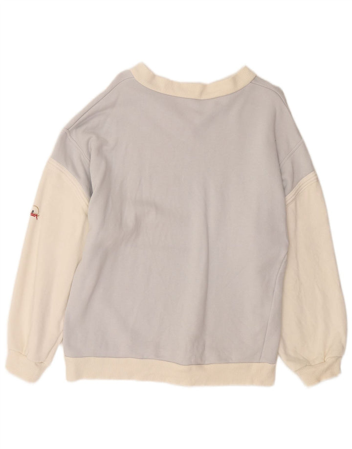 Bogner Sweat-shirt pour femme UK 44 Medium Violet Colourblock