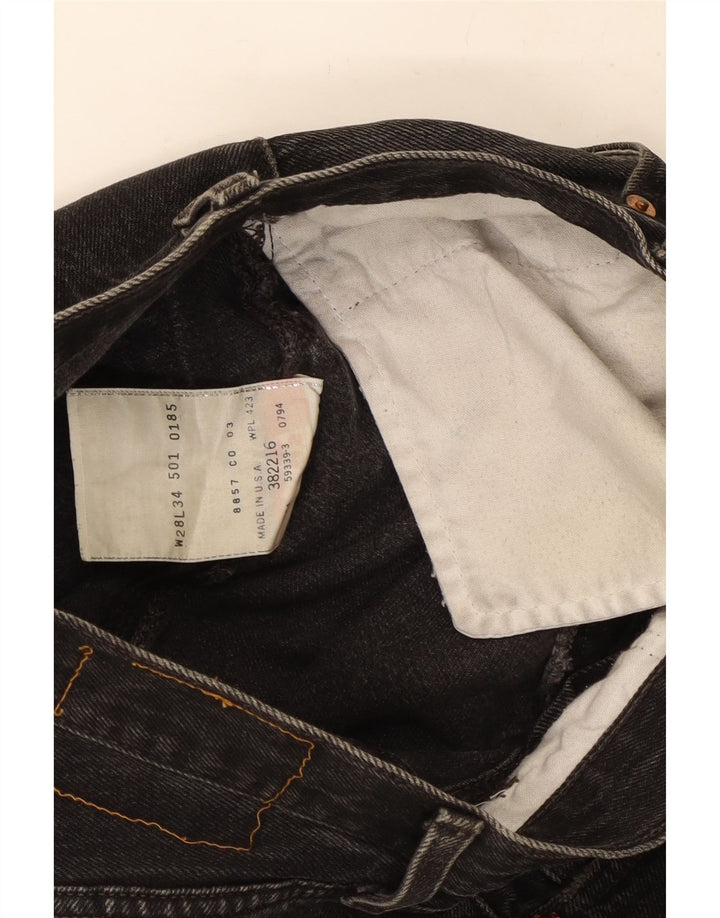 Levi's Jean Droit Femme W28 L28 Noir Coton