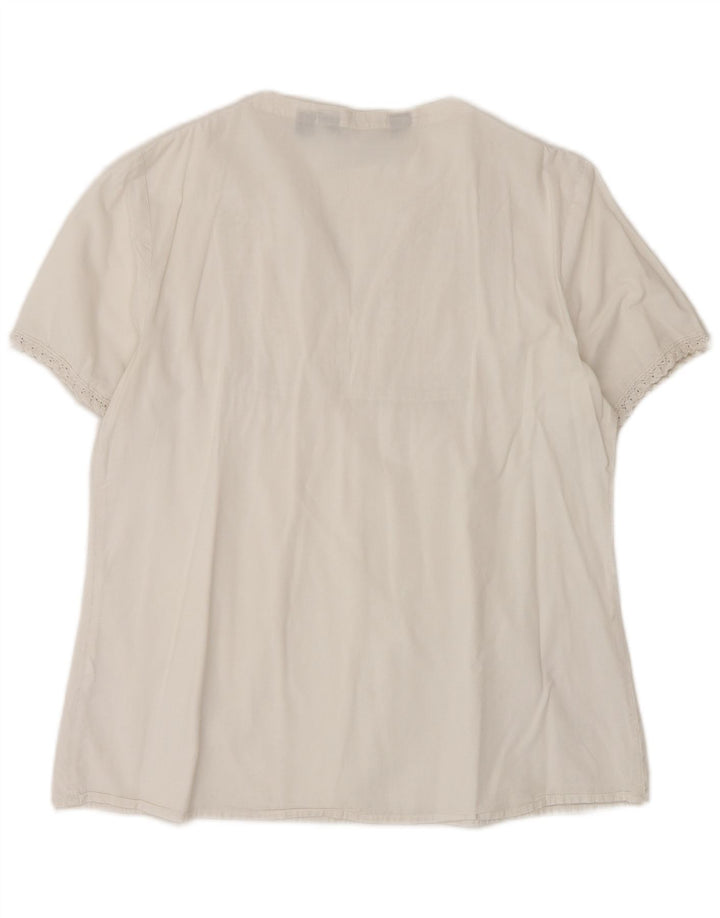Mountain Warehouse Chemisier pour femme UK 12 Medium Blanc