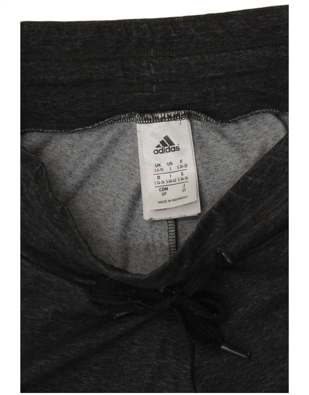 ADIDAS Pantalon de survêtement Climalite pour femme, jogging UK 8/10, petit gris