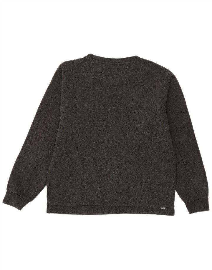 Quiksilver Sweat-Shirt Homme Gris Moyen Moucheté Polyester