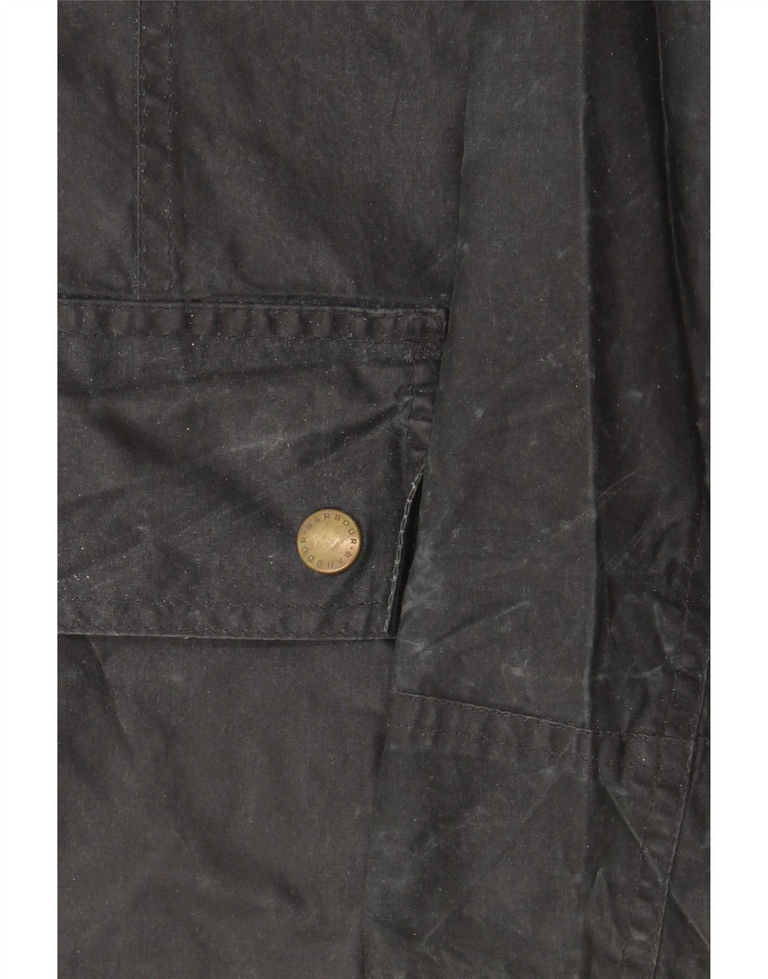 Barbour Veste en coton ciré pour femme UK 10 Small Noir
