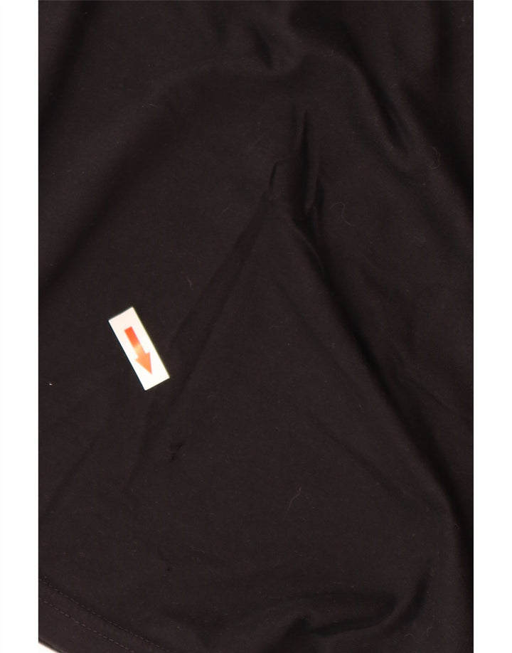 Fred Perry T-Shirt Homme Haut Large Noir Coton