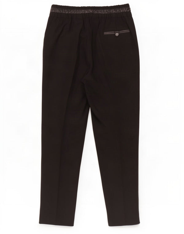 Pantalon Chino Court Slim Femme Zara Petit W26 L25 Noir