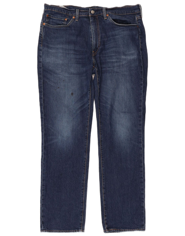 LEVI'S Jean Droit 514 Homme W36 L32 Bleu Coton
