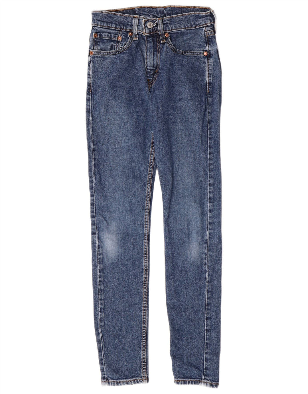 Levi's Jean Skinny 519 Femme W28 L29 Bleu Coton