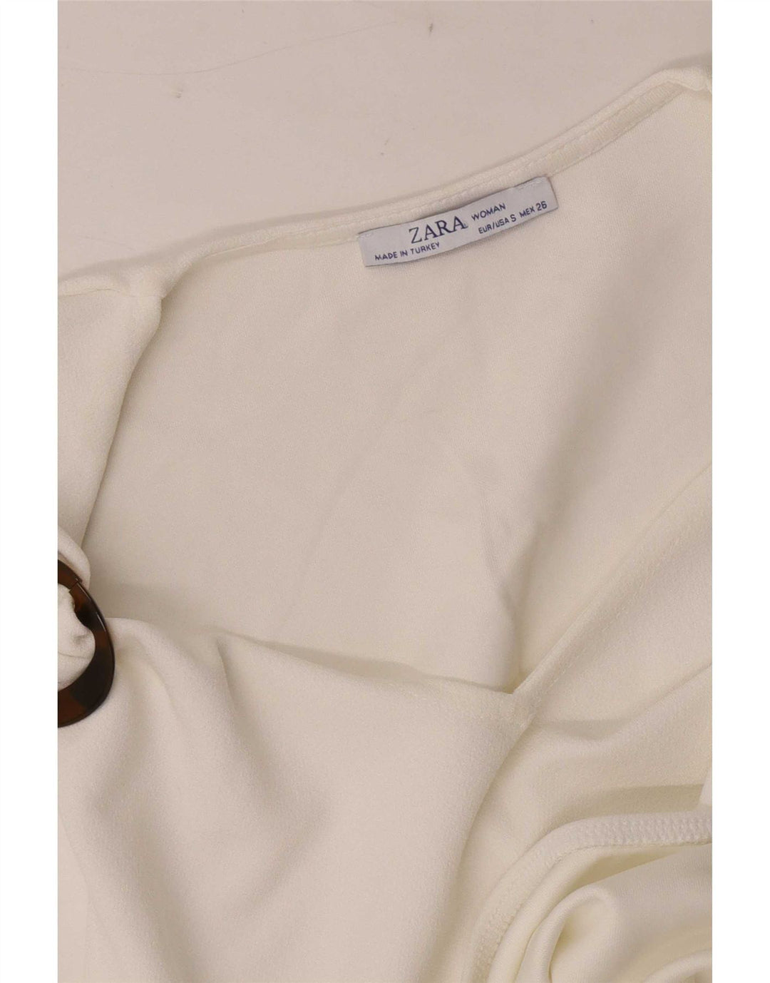 Zara Body sans manches pour femme UK 8 Small Blanc