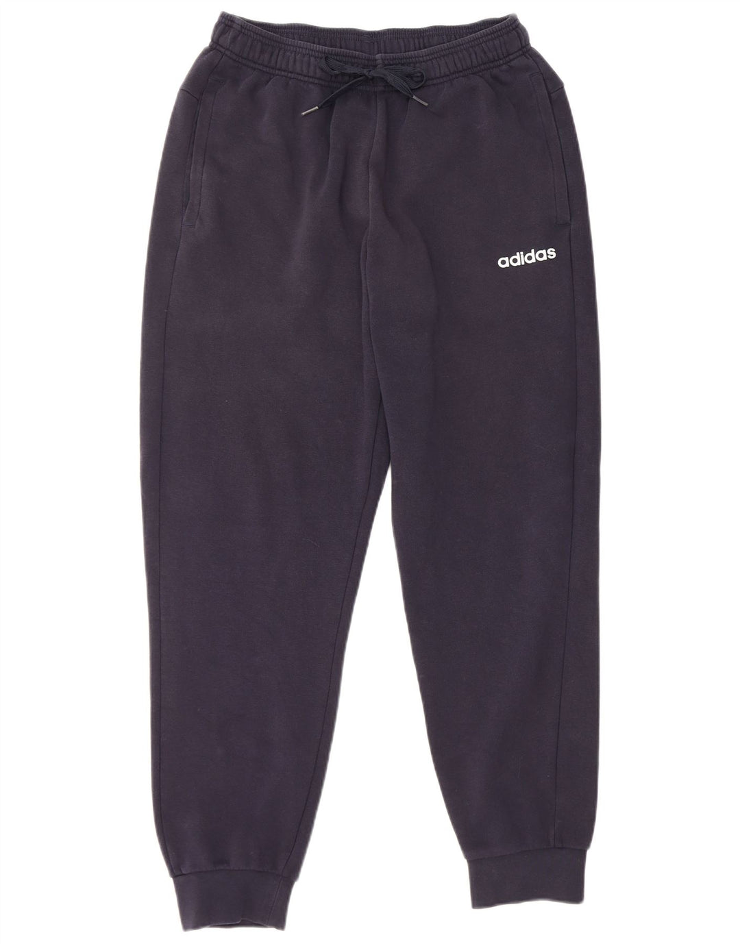 Adidas Pantalon de survêtement pour homme en coton bleu marine moyen