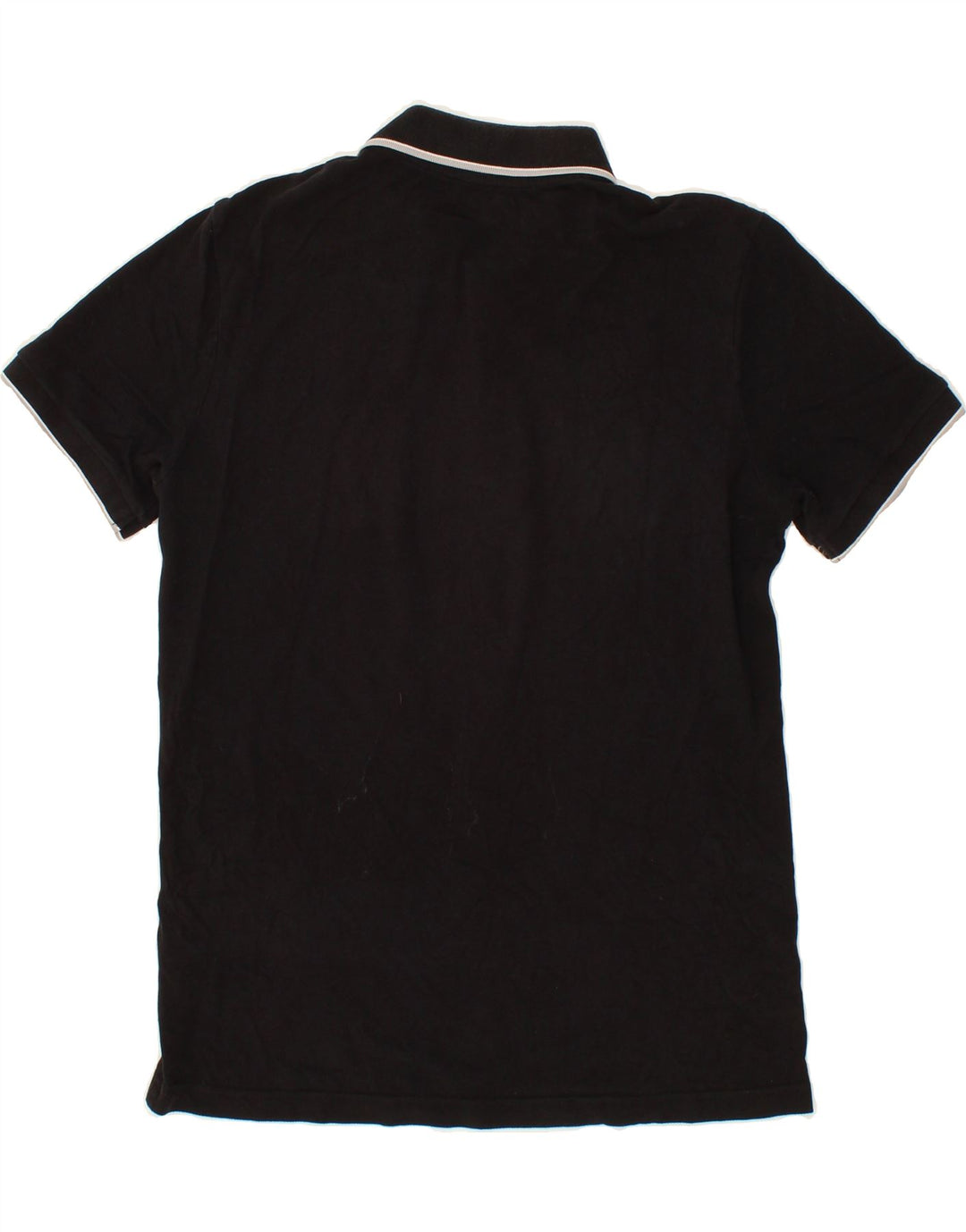 KAPPA Mens Polo Shirt Large Black Cotton Vintage Kappa and Second-Hand Kappa from Messina Hembry 