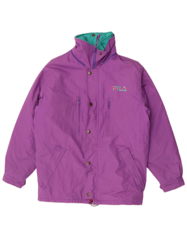 Fila Veste matelassée coupe ample pour homme IT 44 XS Violet