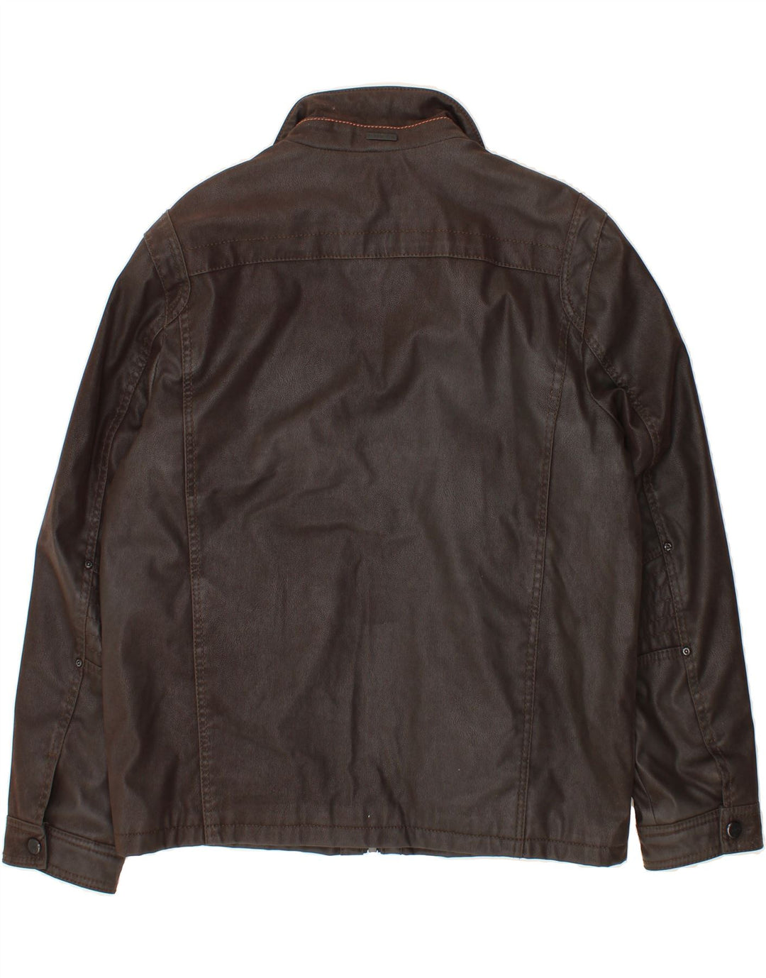 DNR Veste en cuir pour homme IT 56 3XL Cuir marron