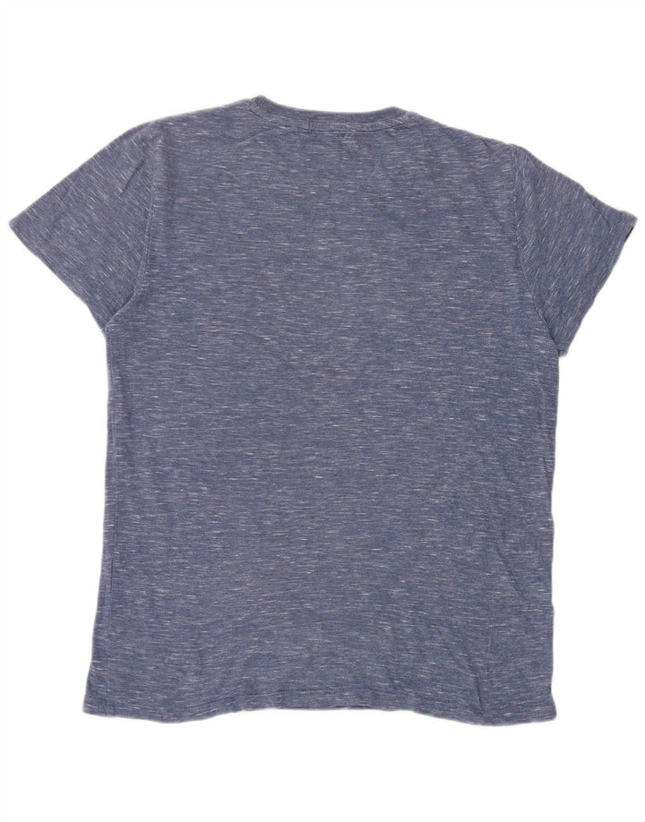 Superdry T-Shirt Homme Bleu Moyen Moucheté