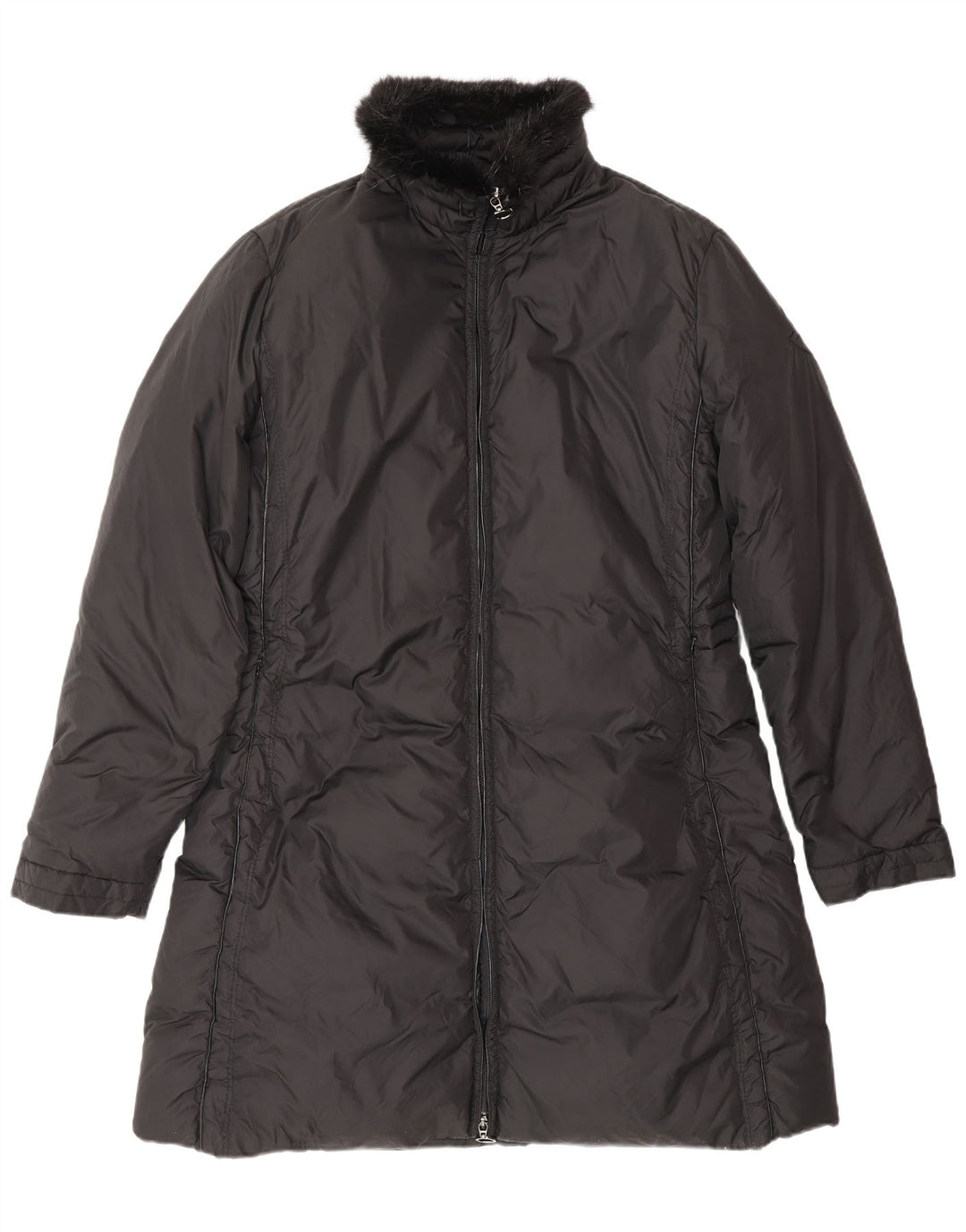 MONCLER Manteau rembourré femme taille 5 2XL noir polyester hiver
