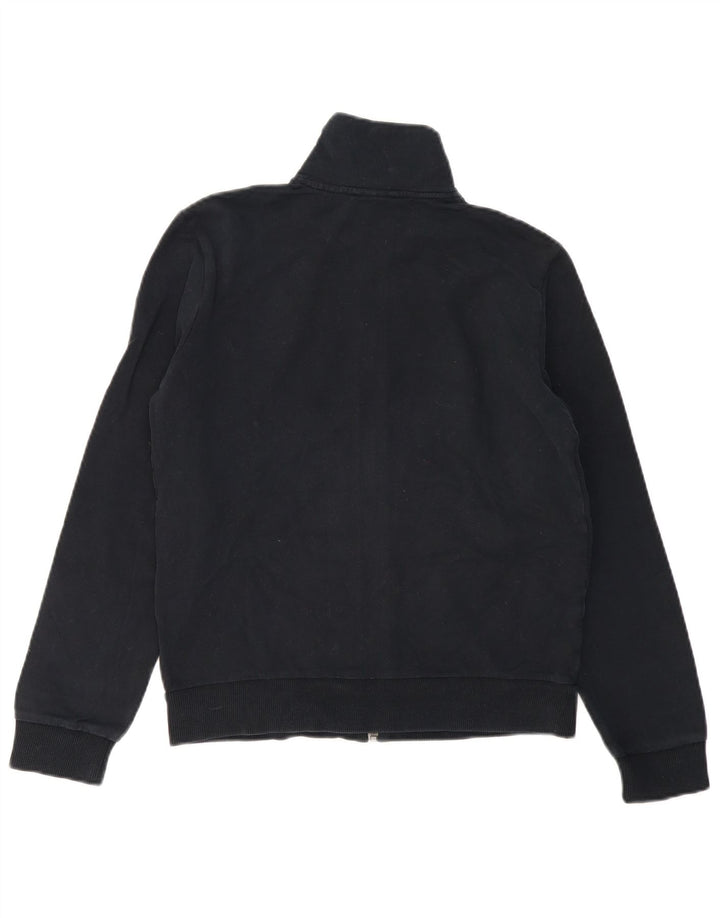 Puma Veste de survêtement pour femme UK 14 Large Noir Coton