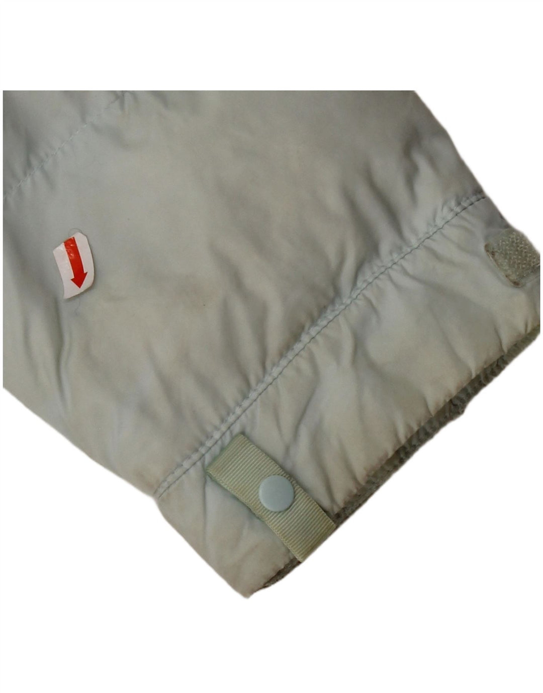 THE NORTH FACE Veste matelassée graphique pour femme UK 14 Bleu moyen Colourblock