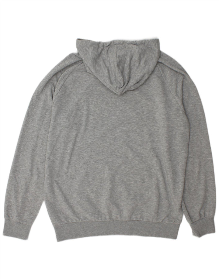 Hummel Pull à capuche graphique XL Homme Gris Moucheté Polyester