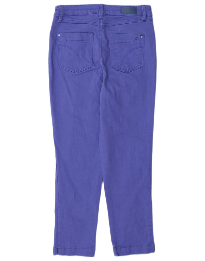 MONSOON Jean court Hoile pour femme UK 8 Small W28 L25 Violet