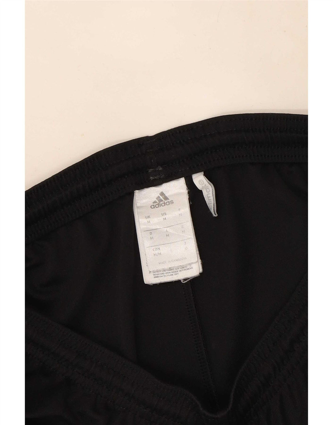 Adidas Short de sport Climalite Homme Noir Moyen Polyester