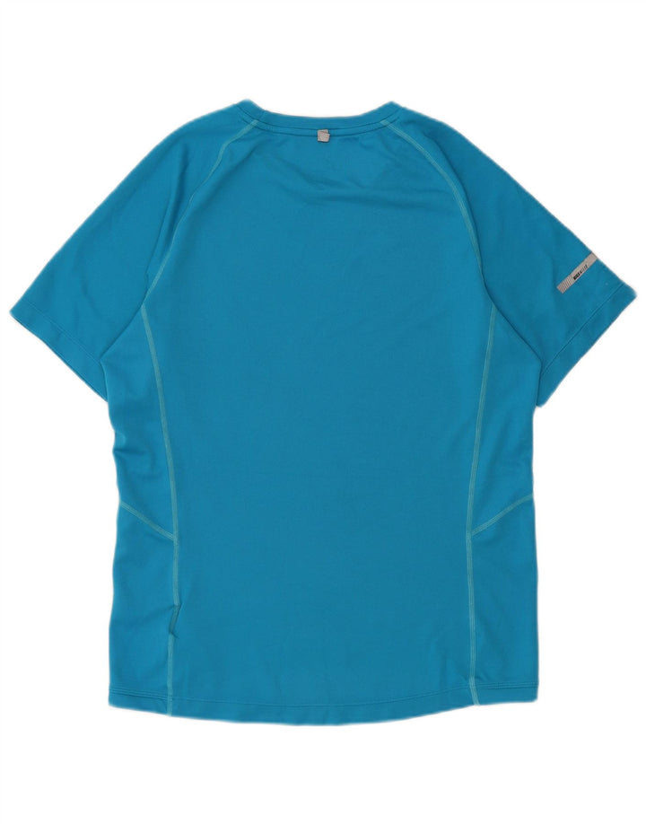 Nike Hommes Dri Fit T-Shirt Haut Petit Bleu Polyester