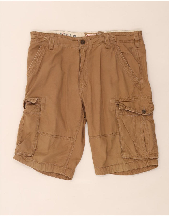 Fat Face Short Cargo Homme W34 Large Marron Coton
