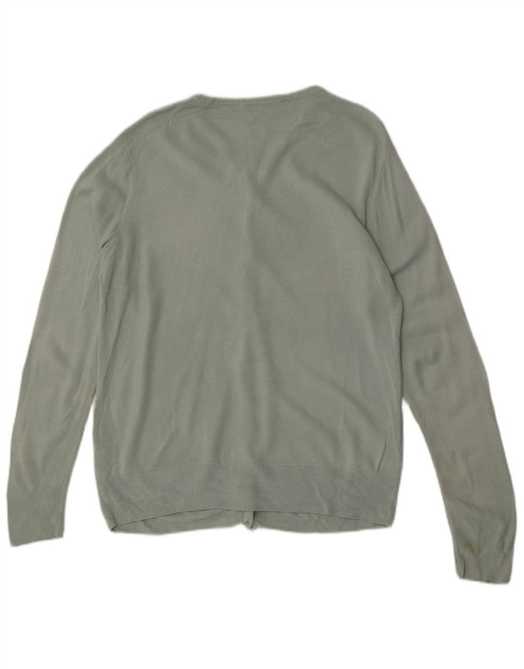 Marks & Spencer Pull Cardigan pour Femme UK 16 Grand Vert Argyle/Diamant