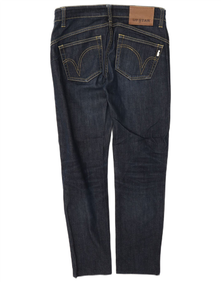 Upstar Jean court femme W28 L25 bleu marine coton