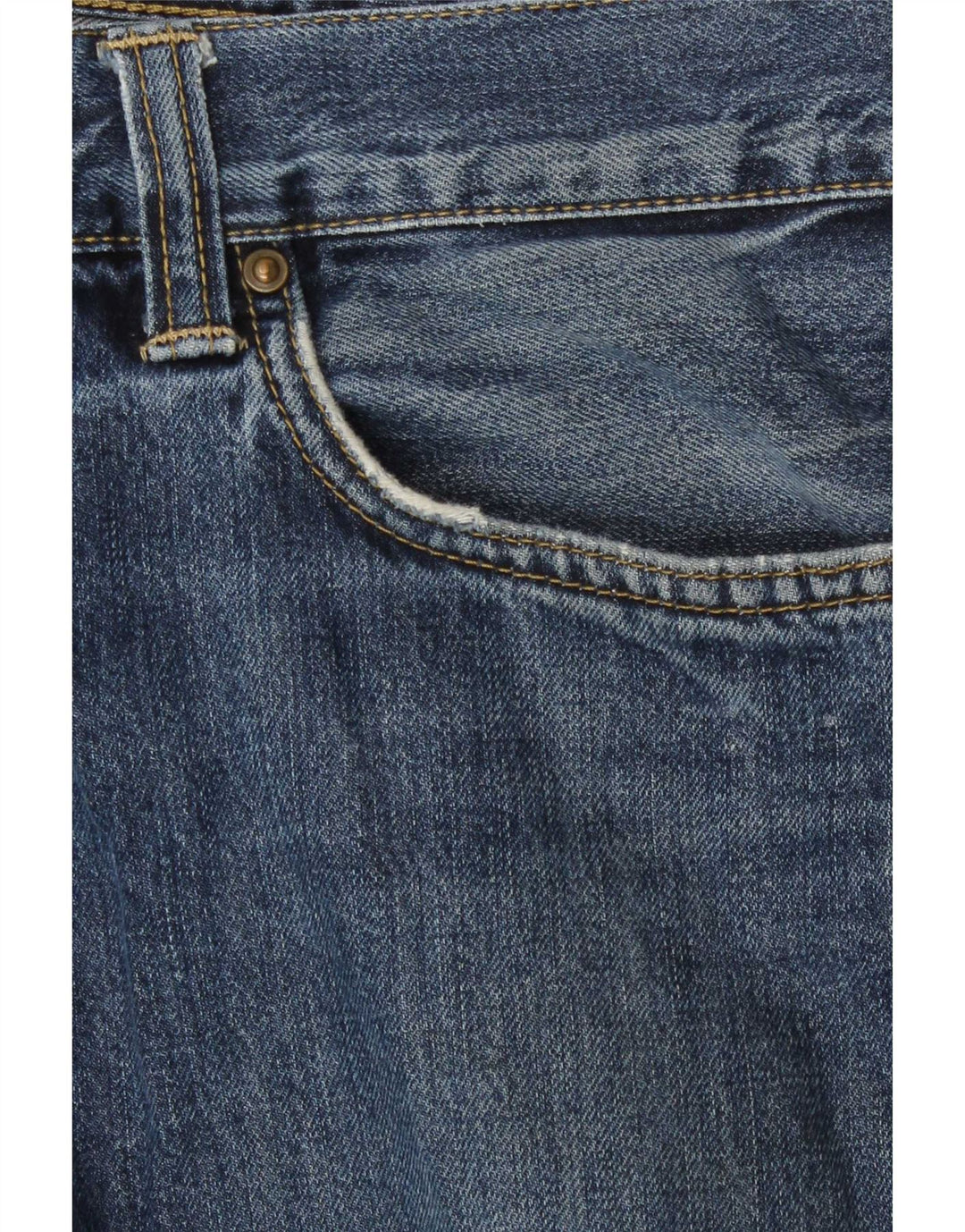 Carhartt Jean droit homme W34 L34 bleu coton