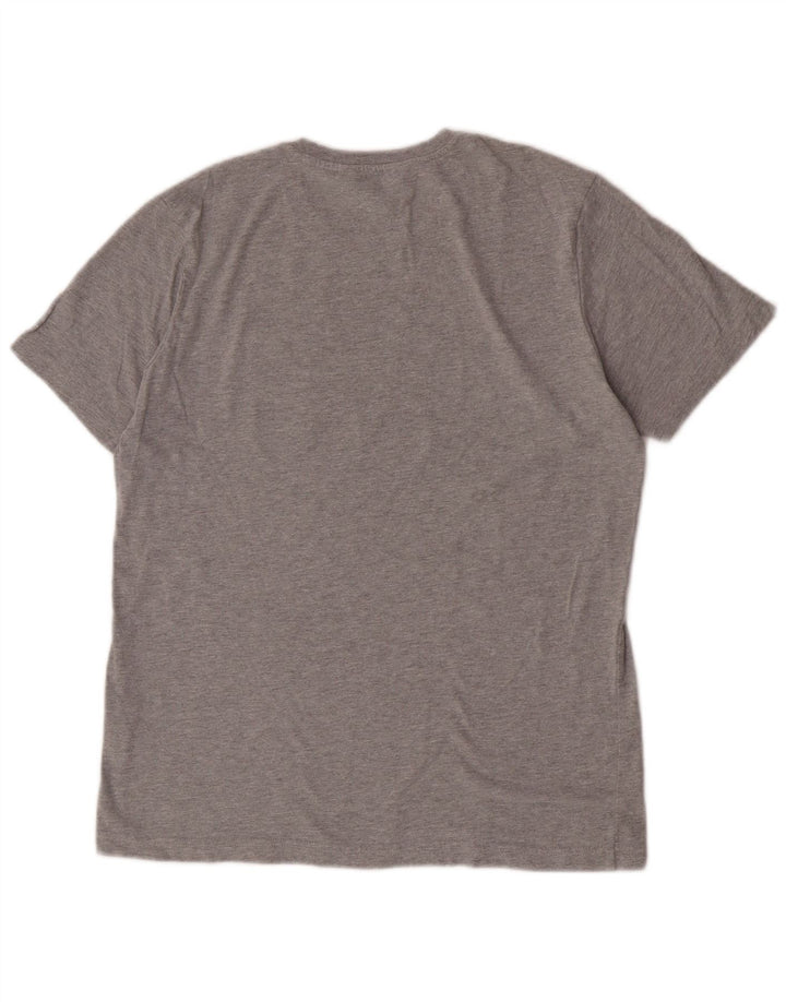 Crew Clothing T-Shirt Homme Gris Moyen Coton