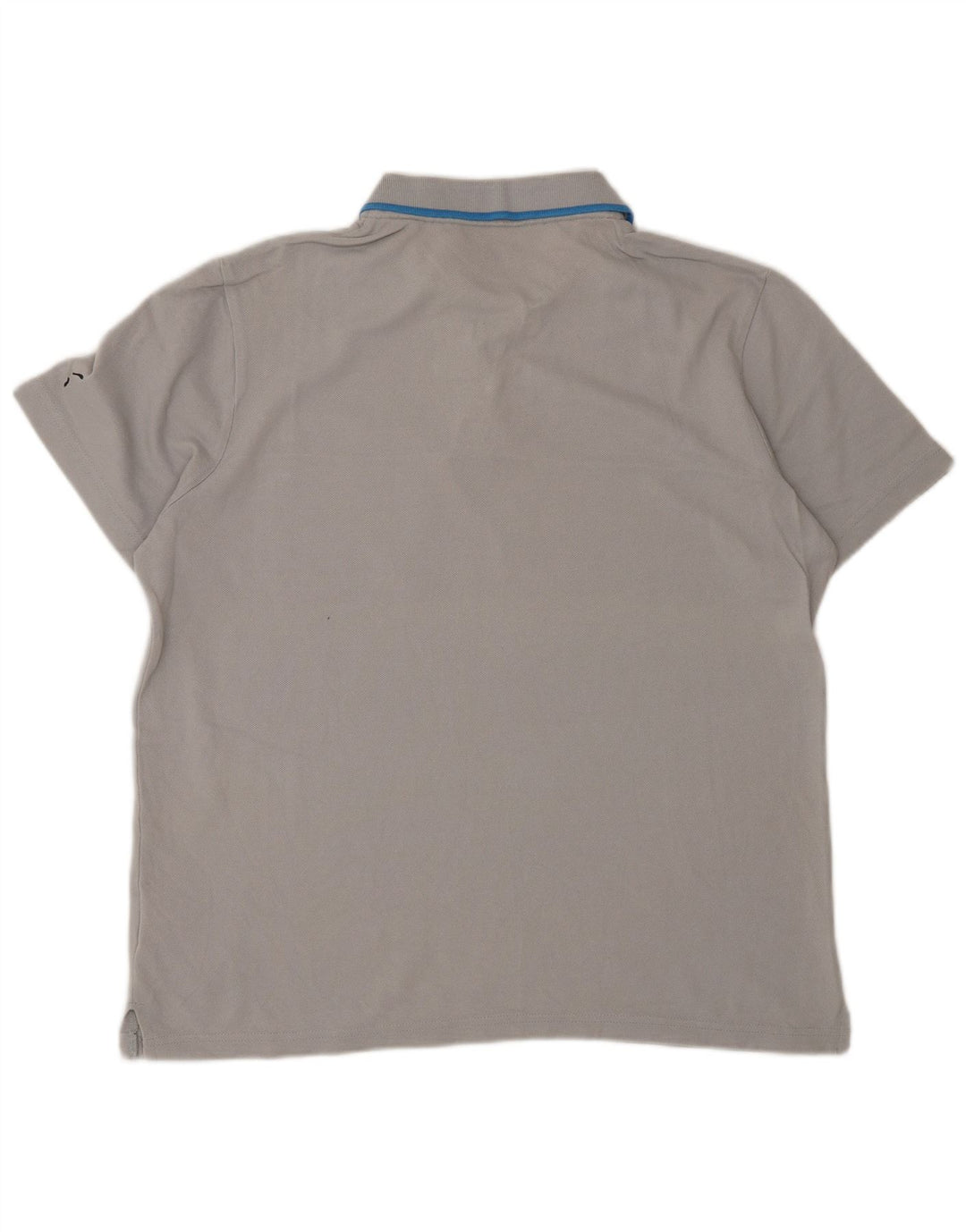Puma Polo Homme Gris Moyen Rayé Coton