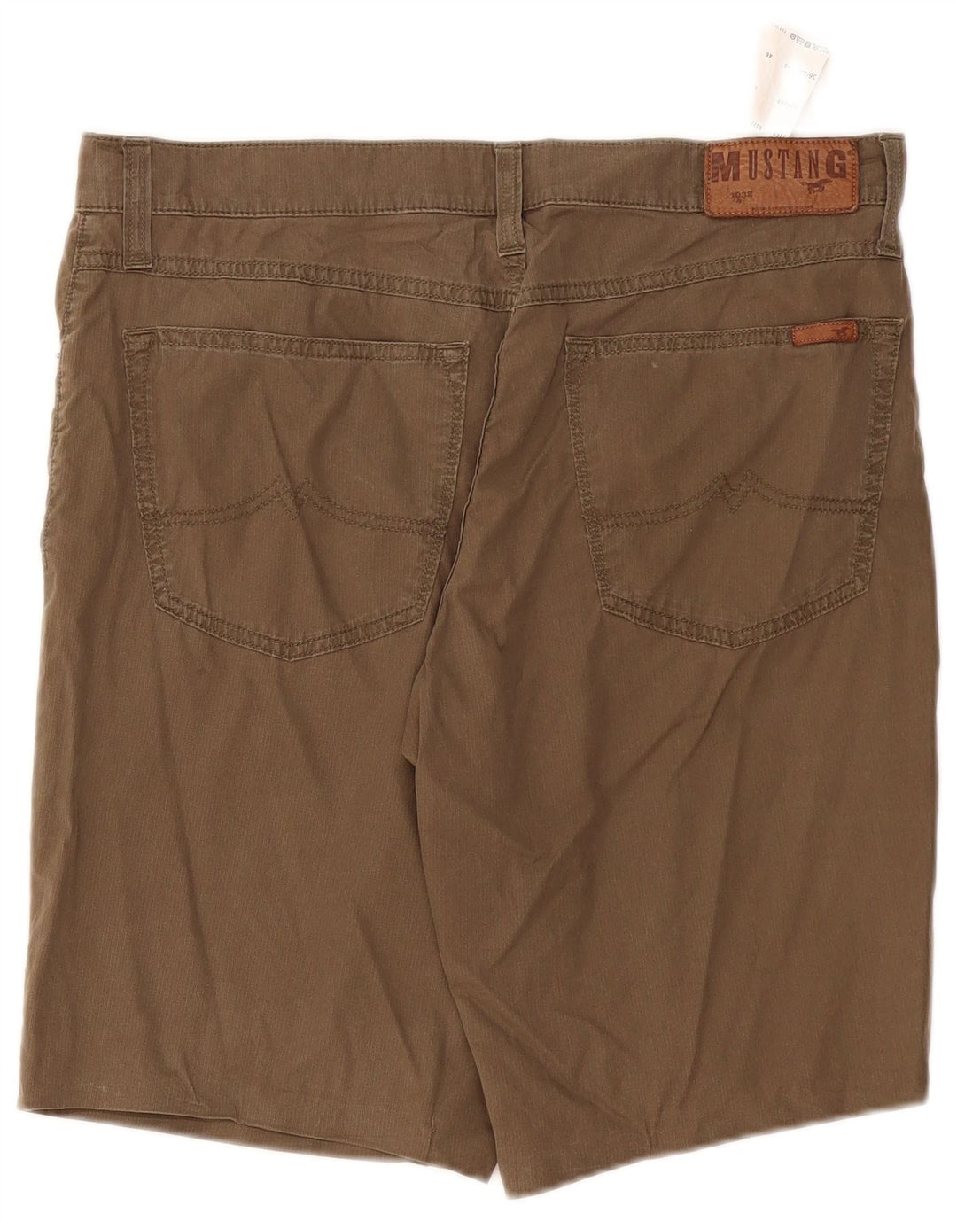 MUSTANG Short décontracté pour homme W36 Grand coton kaki
