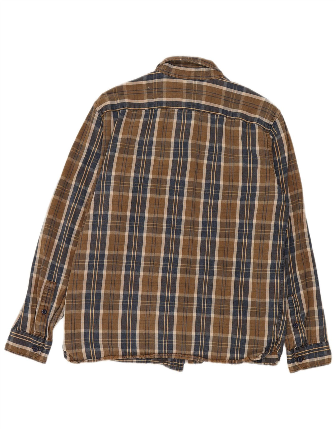 Levi's Chemise Standard Fit Flannel Homme Marron Carreaux Lyocell
