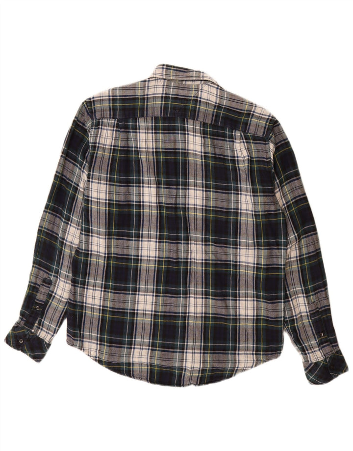 Tommy Hilfiger Chemise en flanelle pour homme en coton à carreaux multicolores