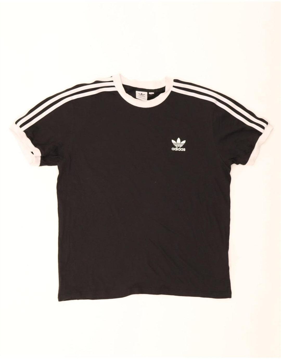 Adidas T-Shirt Homme Haut Noir Moyen Coton