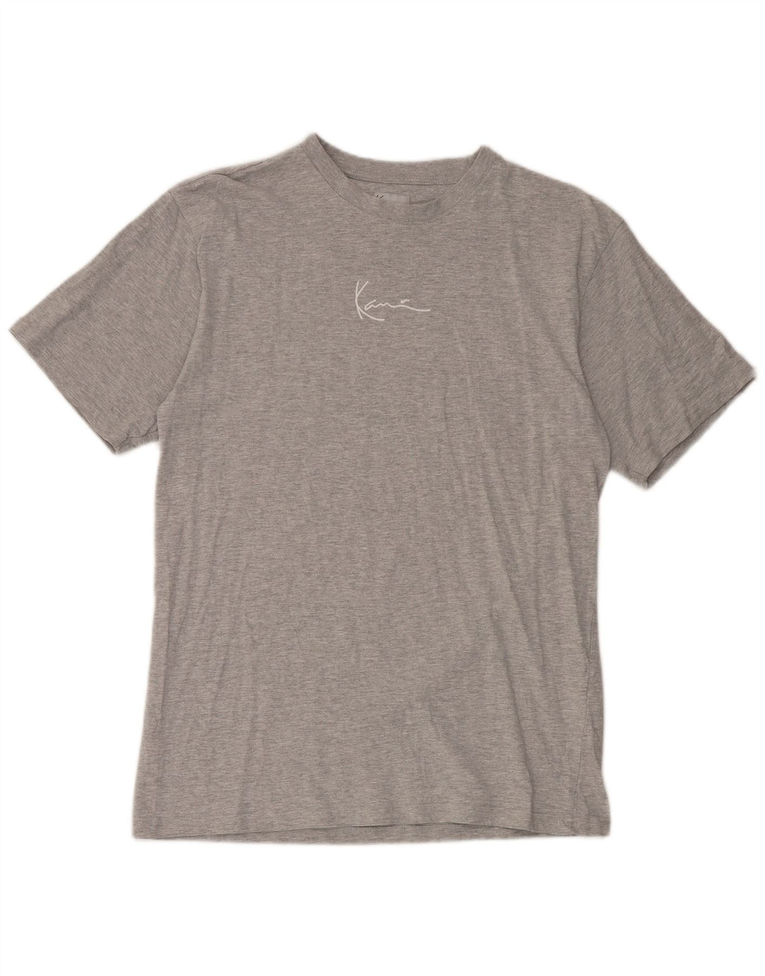 Karl Kani T-Shirt Homme Gris Moyen Moucheté Coton