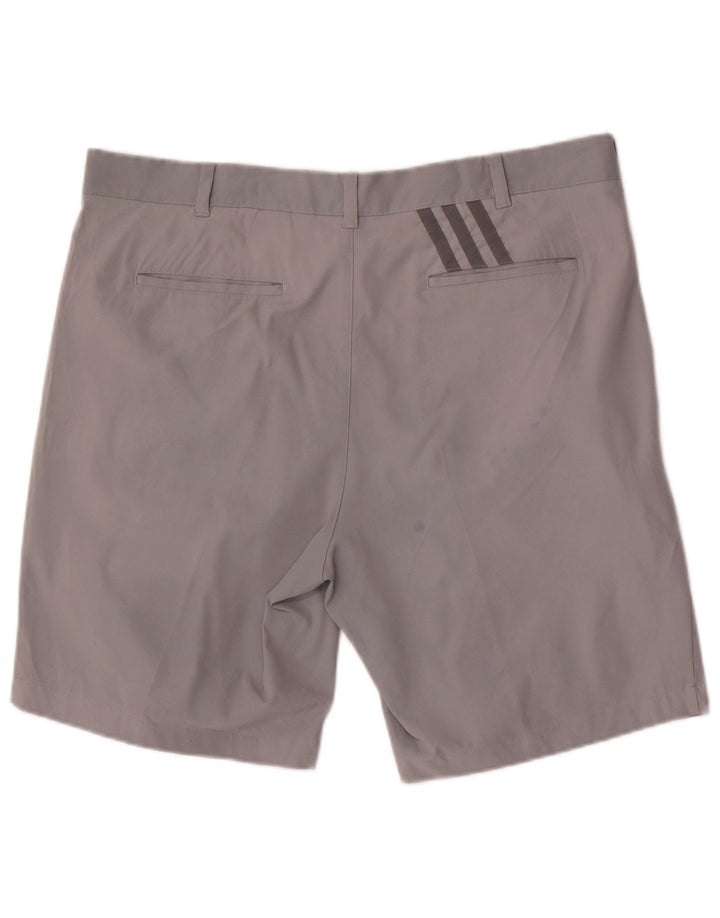 Adidas Short Chino Homme W38 XL Gris Polyester