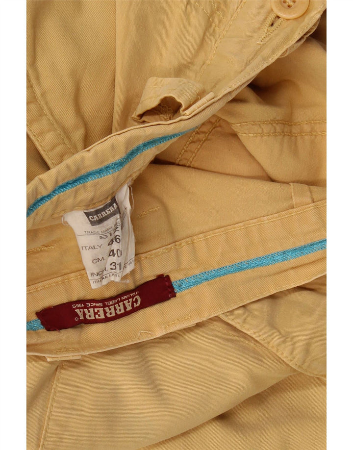 CARRERA Short Cargo Homme IT 46 Small W31 Jaune Coton