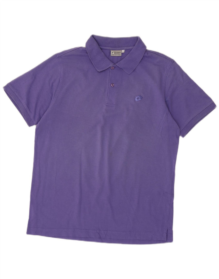 LOTTO Polo Homme Grand Violet
