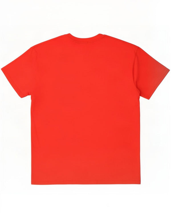 Fruit Of The Loom T-Shirt Graphique Homme Grand Rouge Coton