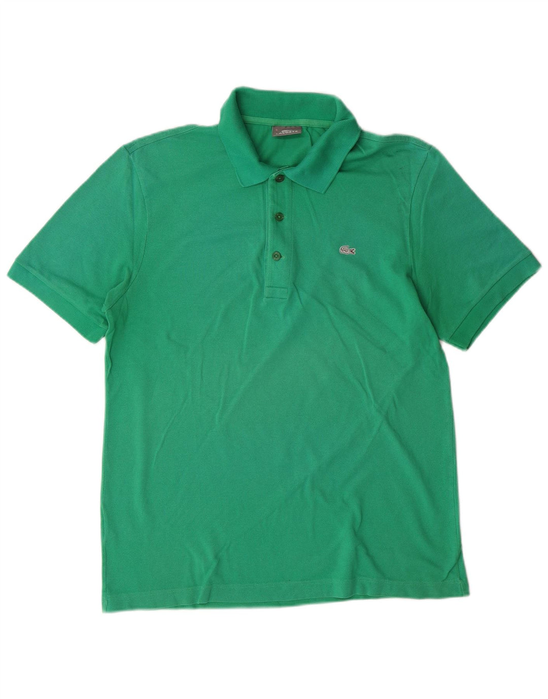 LACOSTE Polo Homme Taille 5 Grand Coton Vert