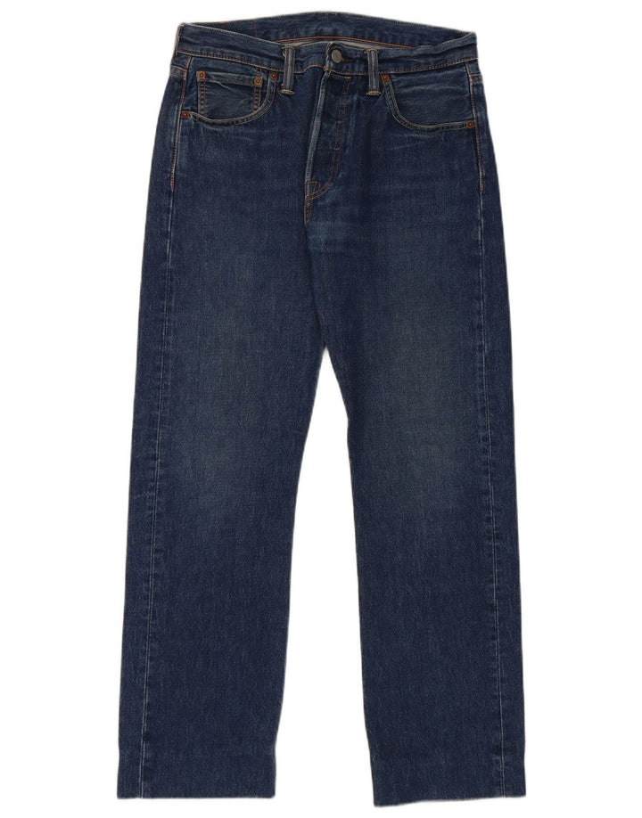Levi's Jean Droit 501 Homme Bleu Marine W30 L28 Coton