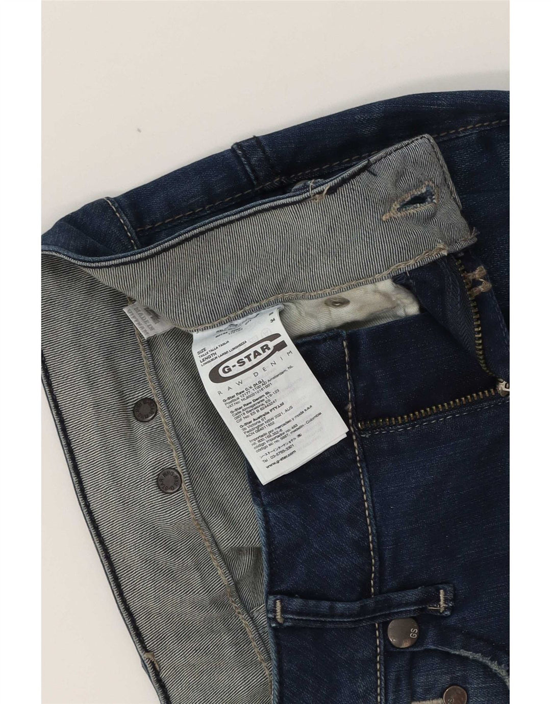 G-Star Jean Bootcut Raw Femme W25 L27 Bleu Coton