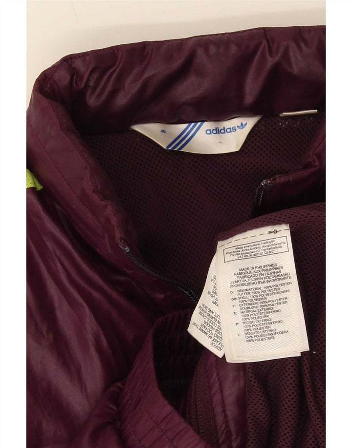 Adidas Veste de survêtement à capuche pour femme EU 40 Polyester marron moyen