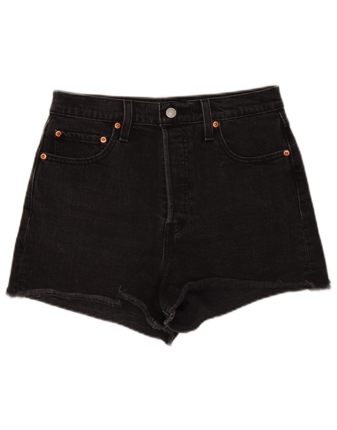 Levi's Short en Jean W29 Femme Noir Moyen Coton