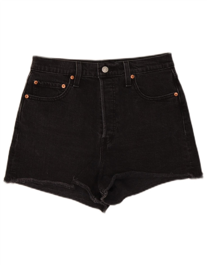 Levi's Short en Jean W29 Femme Noir Moyen Coton