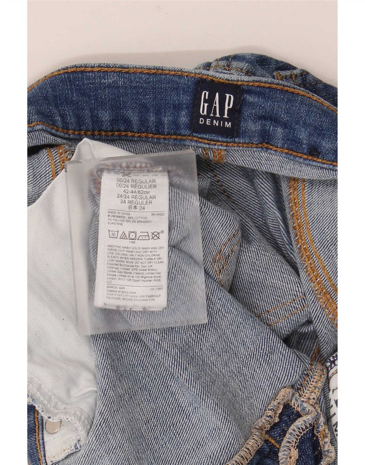 Gap Jean slim effet vieilli W24 L27 bleu coton
