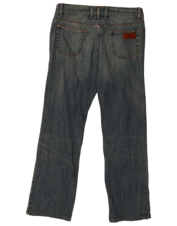 Gucci Jean droit homme IT 52 XL W36 L31 bleu coton